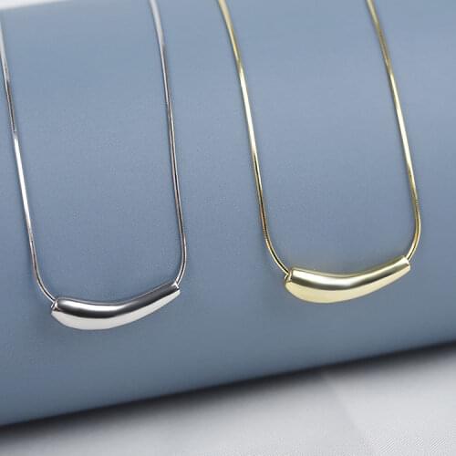 Wholesale Vintage Retro 925 Sterling Silver Small Eggplant Pendant Necklaces Choker Statement Chain Necklaces Jewelry Gift