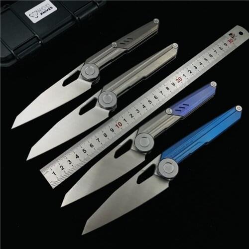 NOC original MT-10 folding knife small vegetable knife M390 steel titanium alloy handle outdoor camping fishing tool small tools