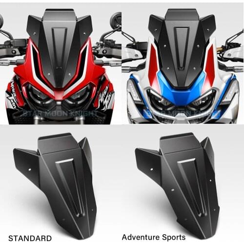 Fit For Honda CRF1100L CRF 1100 L Africa Twin Adventure Sports Motorcycle Windscreen Windshield Wind Shield Screen Protector