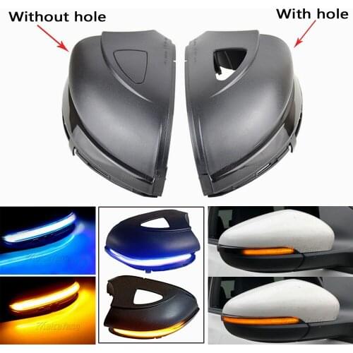 For VW Golf 6 MK6 GTI 6R line VI R20 Touran LED Turn Signal Light Side Wing Mirror Dynamic Repeater Indicator Sequential Blinker