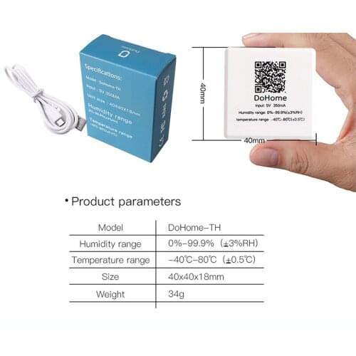 DIY 5V Temperature And Humidity Collector High Precision Sensor Support Firmware Burning, Secondary Development