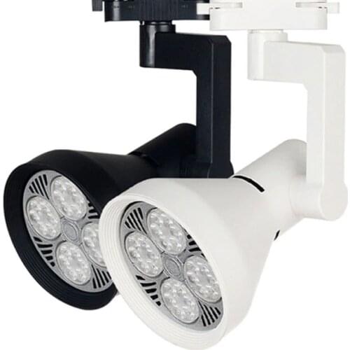 2pcs 35W Super bright LED track spotlight two-wire COB rail spot light lamp COB LED track light