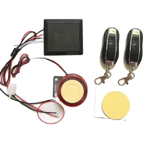 2 remote 12V Anti-Theft remote control 110db Vibration alarm Motorcycle Scooter alarm motor bike alarm,motorbike alarm anti lost