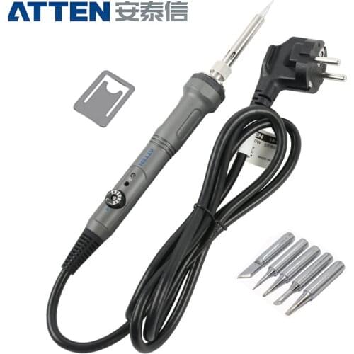 ATTEN SA-50 Soldering Iron EU plug Gun Solder Irons AC220V 50W Thermostatic Control Adjustable Electric Welding Equipment Stand