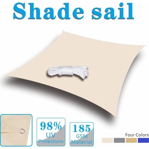 185GSM Waterproof Awning Outdoor Garden Beach Camping Terrace Swimming Pool Awning Tent Awning Polyester Waterproof Awning