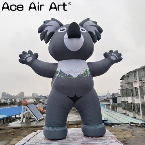 5m H giant inflatable Koala animal model,inflatable cartoon characters balloon replica for events at parks and zoo