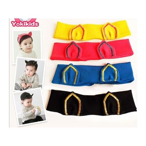 Free Shipping!2015 New Baby Girl Kids Hair Band Knit Headband Trendy Infant Toddler Turban Headwrap Children Hair Accessories