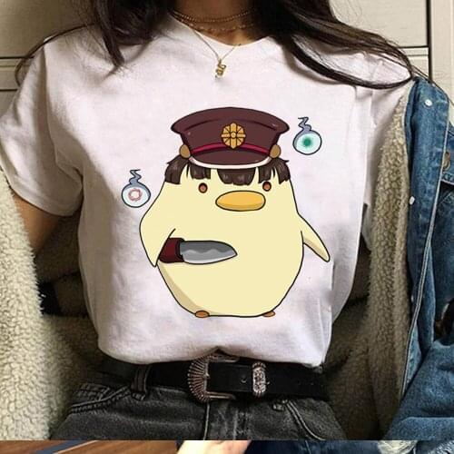 Toilet Bound Hanako Kun T Shirt Women Kawaii Summer Tops Graphic Tees Harajuku Tshirt Male