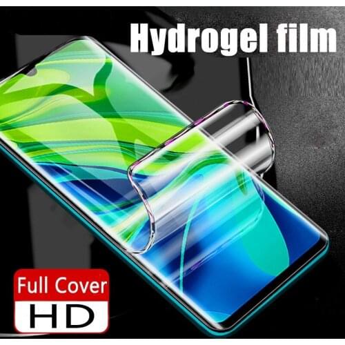 Hydrogel Film For Xiaomi Mi Note 10 Ultra 9 T 8 Pro Lite Mi10 Mi9 5G Screen Protector 10T Mi10T Mi9T 9T Pro 9 Se 128GB Not Glass