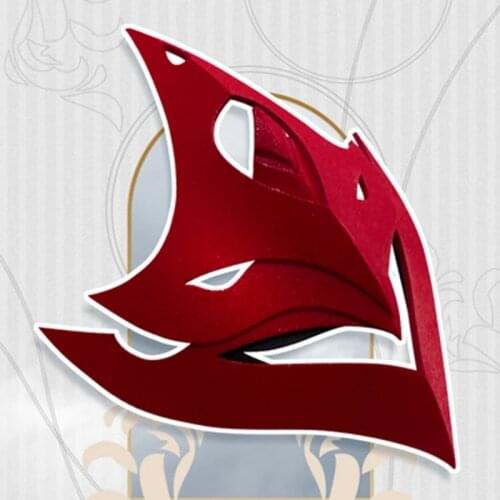 Project Tartaglia Cosplay Mask Childe Accessory Game Genshin Impact Halloween Role Play EVA Props Anime Kids Toys Masquerade