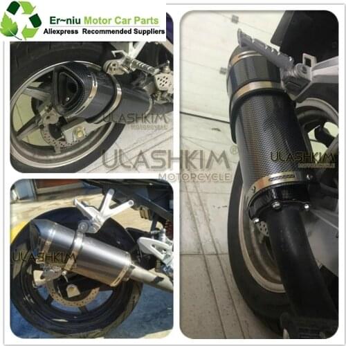 Motorcycle Modified change exhaust Slip On Exhaust Muffler exhaust For CBF 125 150