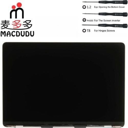 New Space Gray Grey Silver For Macbook Pro Retina 13" A1989 Full LCD Display Screen Complete Assembly MR9Q2 EMC3214 2018