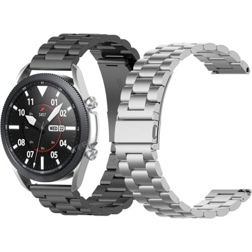 Metal Stainless Steel Band for Samsung Galaxy Watch3 Bracelet Strap for Galaxy Watch 3 41mm 45mm watchband Correa ремешок