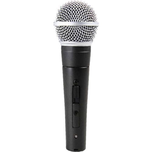 Sm58s wired karaoke handheld microphone vocal singing church teacher sm58lc dynamic mic with on/off switch