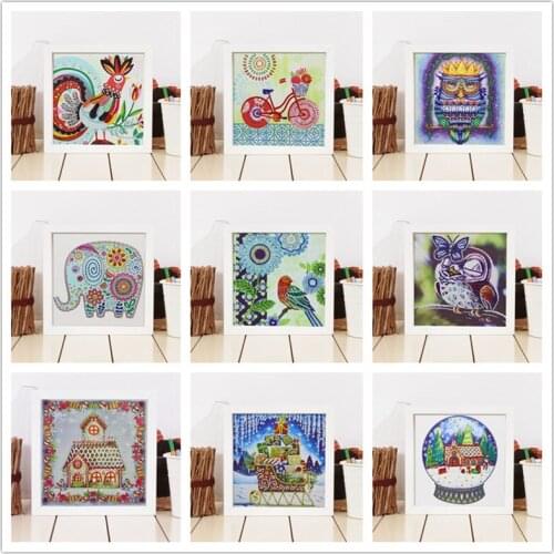 DIY Special Diamond Painting Cartoon Mandala Combination 5D Embroidery Mosaic Home Decoration