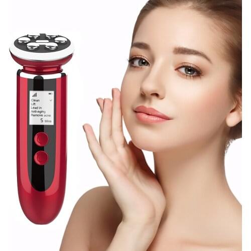 Face massager lift face LED Wrinkle face tapes Tightening mesotherapy face ultrasonic cleaning foreverlily Face Massage Beauty