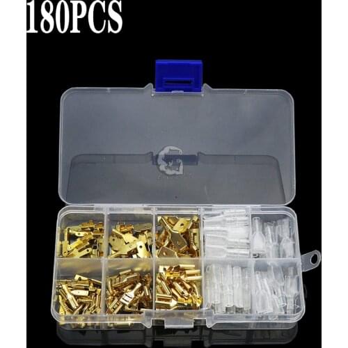 100 / 120 / 180pcs male / female conductor insert + sheath and 4.0 bullet connector diameter 4mm male + female thread 1:2 sheath