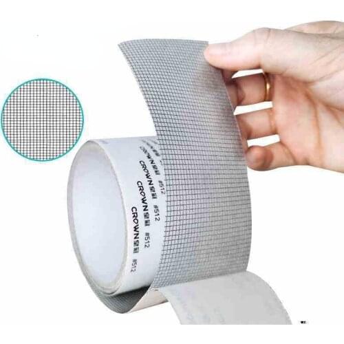 Patches for repairing holes in mosquito screens. Self-adhesive summer drainage hole screens household water outlet stickers