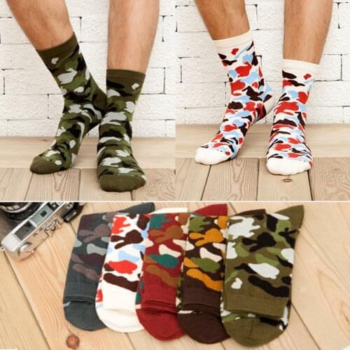 1/2/3/5pair Colorful Mens Socks Funny Winter Warm Crew Socks Male Cotton Socks Male Breathable Funny Socks Art High Quality