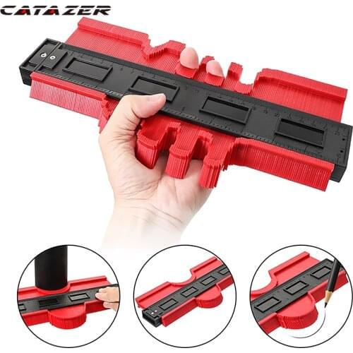 12/14/25 Cm Irregular Contours Gauge Arc Ruler Plastic Gauge Contour Profile Scale Template Curvature Scale Tiling Laminate