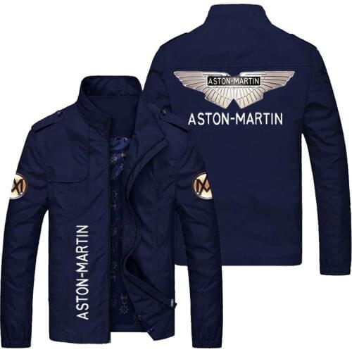 2021 high-end car brand logo printing jacket boutique casual fashion club service mens personalized slim extreme jacket