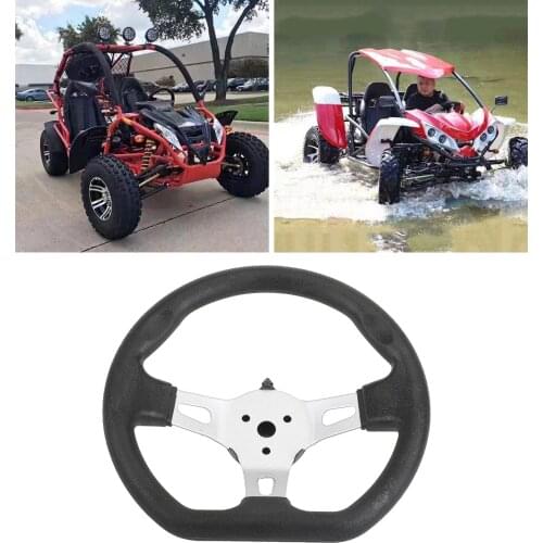 270mm / 10.6 "Go Kart Steering Wheel Racing Offroad Sports Car Part