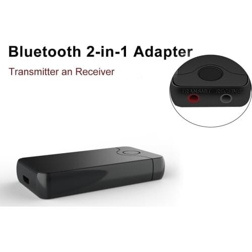 Bluetooth 4.0 Audio Receiver Transmitter Two In One 3.5 Computer TV Speaker One Drag One Transmission Adapter