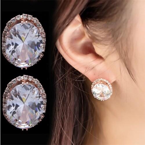 CAIZI Women's Gold Earrings