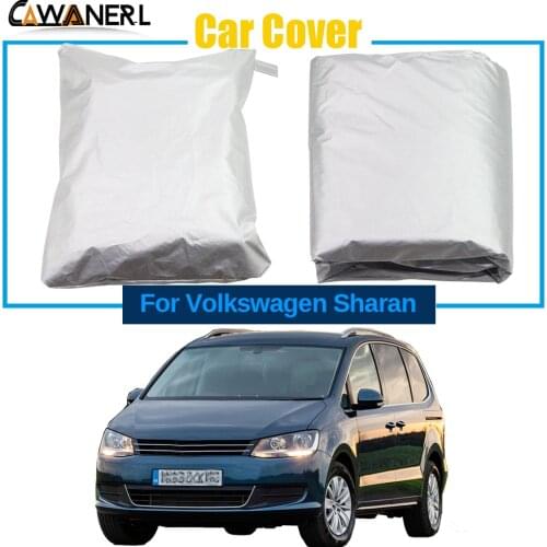 Full Car Cover For Volkswagen Sharan 1995-2020 Indoor Outdoor Anti-UV Sun Snow Rain Dust Protection Windproof MPV Cover Sunshade