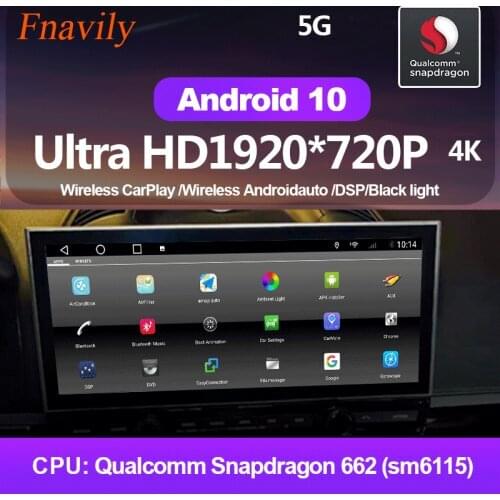 Fnavily Android 10 Car Radio For Porsche Cayenne Panamera Multimedia Navigation Radio Stereo Wireless CarPlay Mirrorlink 12.3