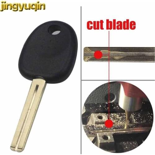 Jingyuqin Uncut/Cut Blade Flip Folding 0 BTN Remote Car Key Case Shell Fob Replacement For Hyundai IX35 IX20 Verna Sonata TOY48
