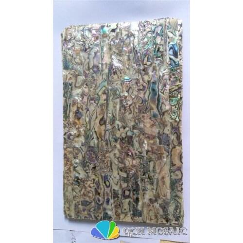 AAA grade Mexico abalone paua shell mother of pearl laminate sheet for musical instrument and wood inlay qch120 10pcs/lot