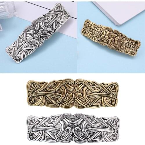 Classic Norse Viking Dreadlocks Hairclip Headdress Hair Pin Fashion Jewelry for Women