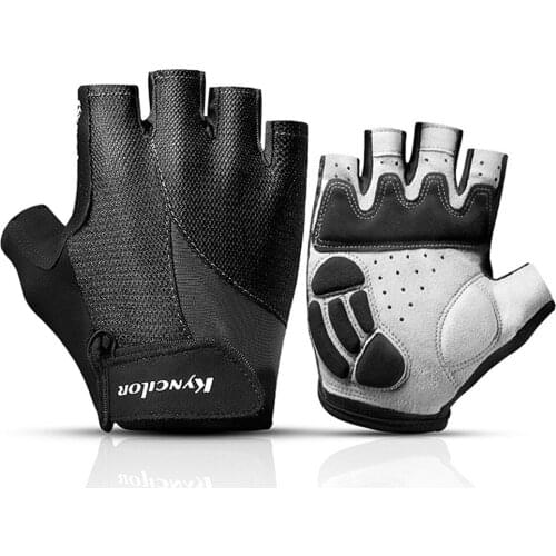 Kyncilor Half-finger Summer Bicycle Riding Gloves Non-slip Breathable Men And Women Sports SBR Cushion Mountain Road Bike