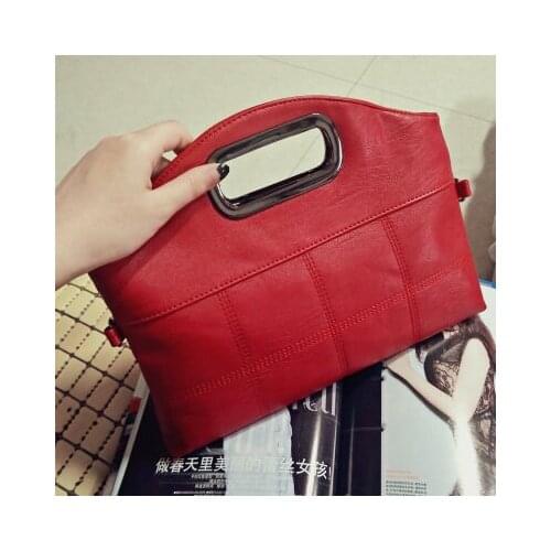 Женские кожаные клатчи MJ China At AliExpress