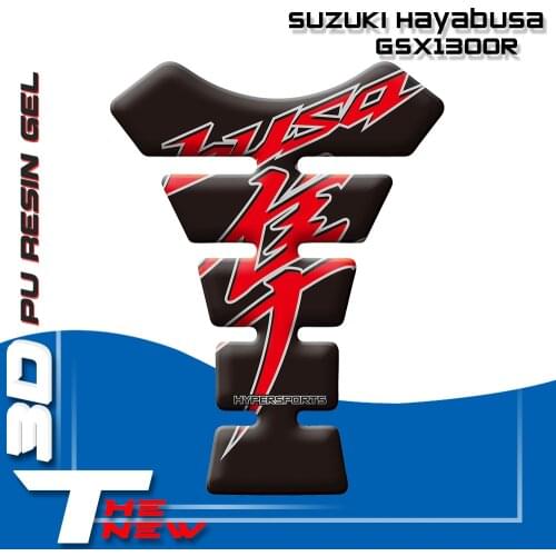 Motorcycle Stickers Fuel Tank Sticker Fishbone Protective Decals For Suzuki Hayabusa GSX1300R