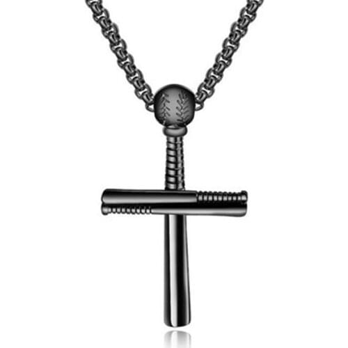 Charm Choker Statement Men Jewelry Accessories Gift Stainless Steel Link Chain Fashion Cross Pendant Gold/Silver Plated Necklace