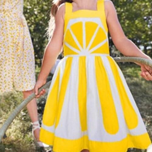 2021 New Summer White Line Orange Dress Ruffled Collar Floral Elegant Princess Fairy Sleeveless Square Collar Cute Chic Dresses