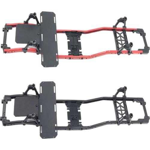 Front & Rear Bumper 313mm for 1/10 Axial SCX10 RC Rock Crawler Truck Frame Chassis Battery Plate Suspension Mount Upgrade Parts