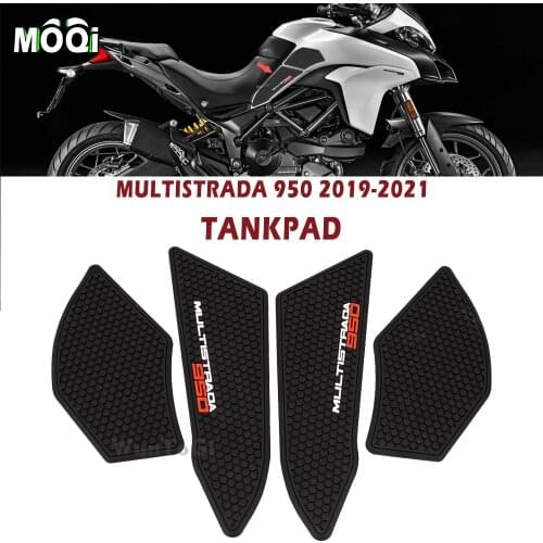 Tank Pad For Ducati Multistrada 950 950S 2019-2021 Motorcycle Fuel Tank Pad Knee Anti Slip Stickers Waterproof Pad