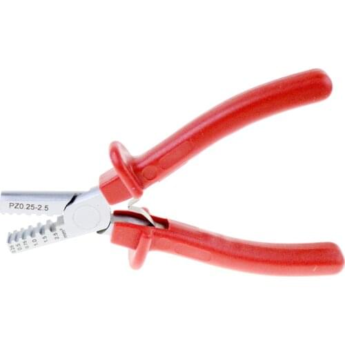 PZ 0.25-2.5 PZ 1.5-6 Germany Style Small Crimping Pliers for cable end sleeves,terminal crimping tool