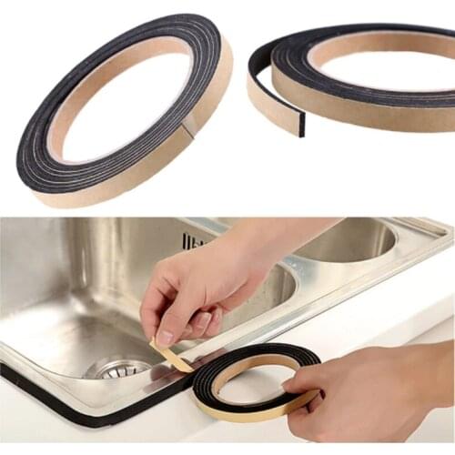2M Self-adhesive Sealing Tape Gas Stove Table Gap Anti-fouling Waterproof Anti-mold Strip Tape For Window Slit Kitchen Sink 1PC