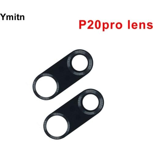 2Pcs New Ymitn Housing Back Rear Camera Glass Lens With Adhesive For Huawei Honor p20 pro p20pro