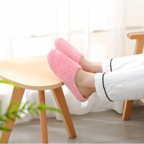 Women Slippers Soft Bottom New Jacquard Slipper Japanese Style Non-Slip Solid Slipper Wooden Floor Indoor Bedroom Slippers