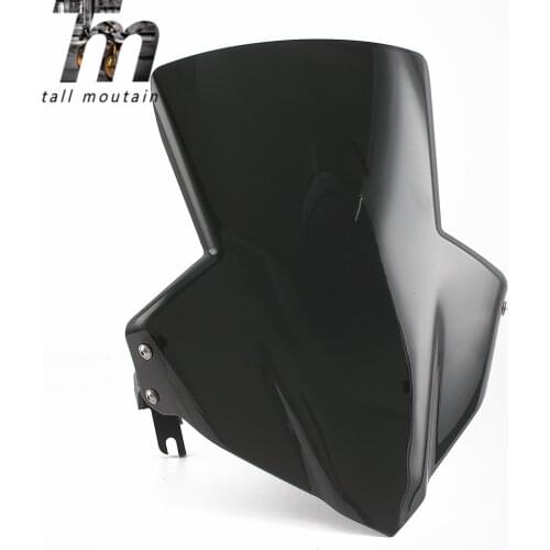 Motorcycle Windshield Windscreen Racing Flyscreen Protector with Mount Bracket for 2014-2018 Honda CB650F CB650FA 2015 2016 2017