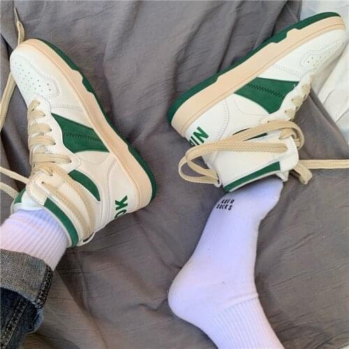 High top women sneakers Mesh Sneakers Lace-Up Sneakers for Women Spring Platform Shoes Breathable Casual Womens Sport Shoes