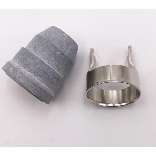 1pcs 60510 Shield Cup Nozzle Retaining Cap+1pcs 60434 Spacer for PT-80 PT80 PT 80 IPT-80 PTM-80 PTM80 Air Plasma Cutting Torch
