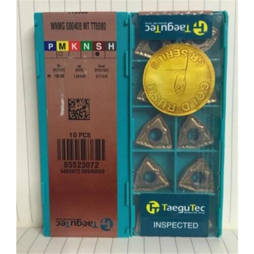 10pcs WNMG080408MT TT5080 free shipping