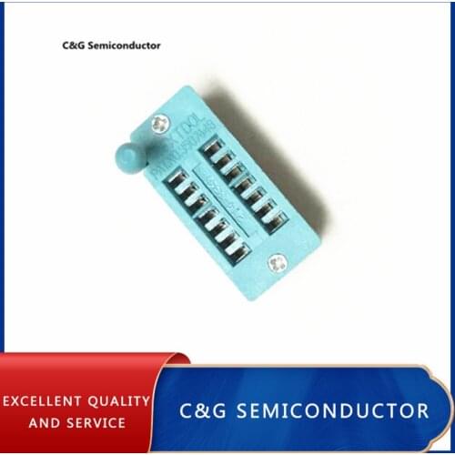 4pcs/lot IC Test Universal ZIF Socket 14pin 14 pin dip 2.54mm IC Socket pitch