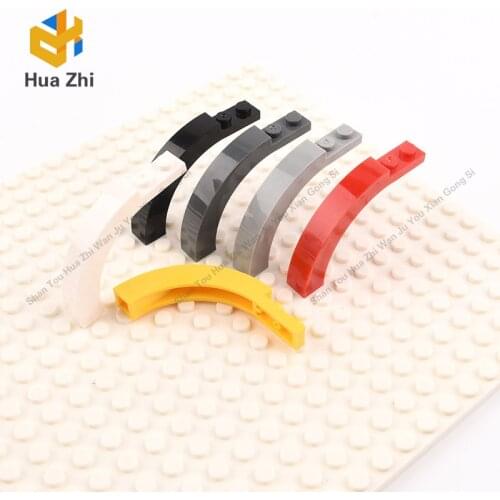 10PCS 6060 Brick Arch 1 x 6 x 3 1/3 Curved TopBuilding Blocks Parts MOC DIY Education Build Toys Brick